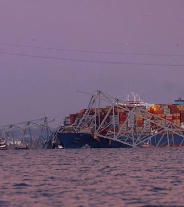 Baltimore bridge collapse: 6 presumed dead, Biden praises Indian crew's prompt action