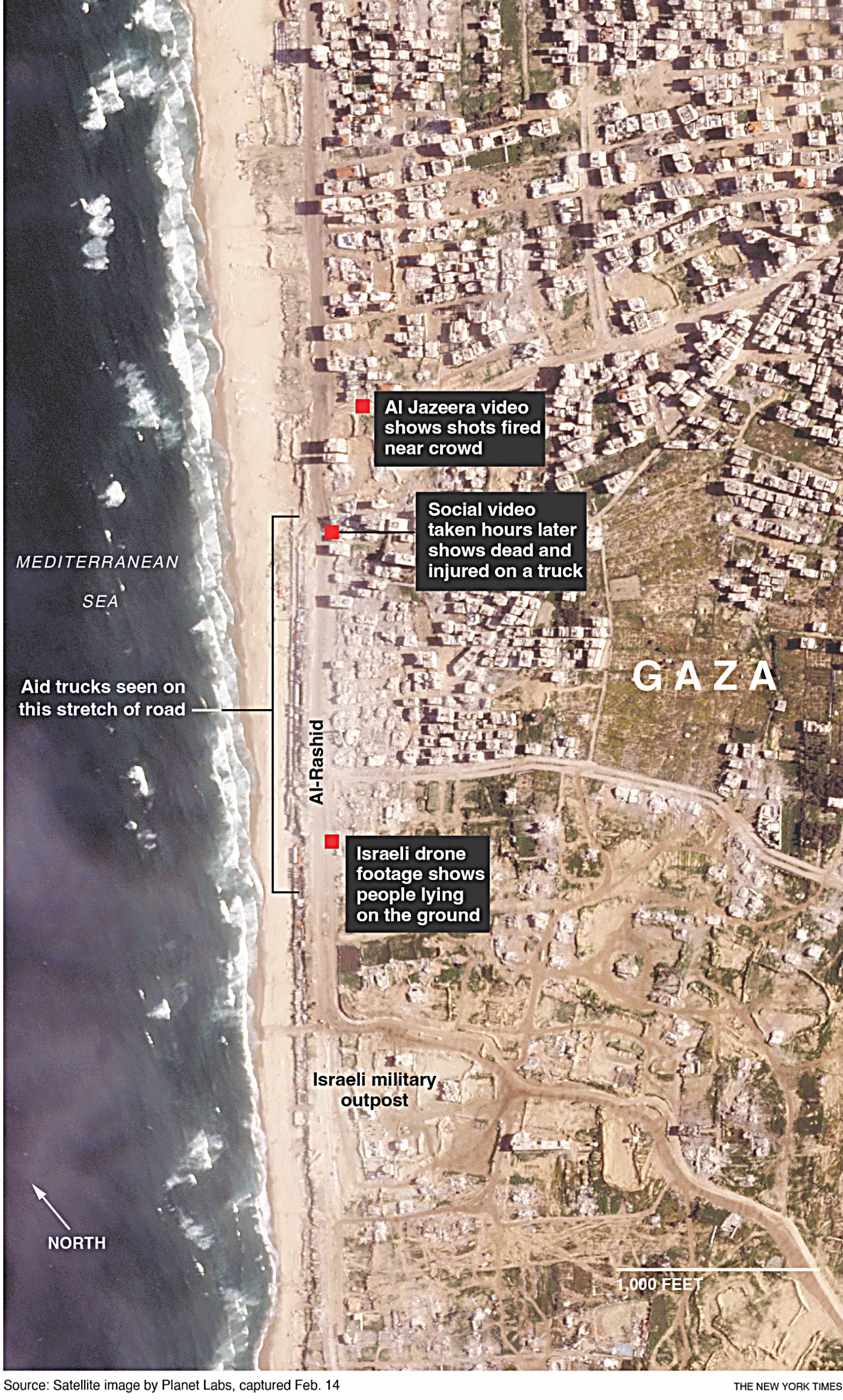 Witnesses of aid convoy violence in Gaza describe shooting, panic and ...