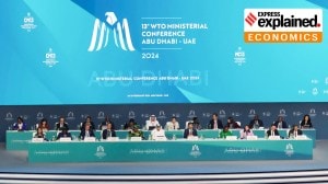 Delegates attend the 13th WTO ministerial conference in Abu Dhabi, United Arab Emirates, February 26, 2024.