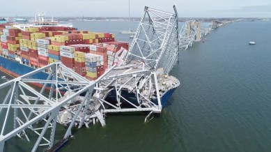 Francis Scott Key Bridge Collapse Live Updates: hopes dash of rescuing 6 missing workers in baltimore, maryland