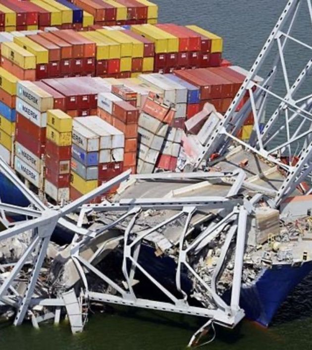 Baltimore bridge collapse: 6 presumed dead, Biden praises Indian crew's prompt action