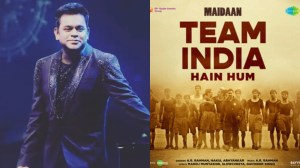 AR Rahman calls the Maidaan song a perfect sports track