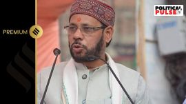 Seen as a Brahmin face of the party, Pandey joined the SP’s youth wing in the late 1990s and rose up the ranks to emerge as one of the most trusted aides of party chief Akhilesh Yadav. (Photo: Facebook/ Manoj Pandey)