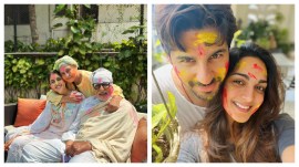 Amitabh Bachchan, Navya Naveli Nanda, Jaya Bachcha, Sidharth Malhotra, Kiara Advani, Holi, Holi 2024