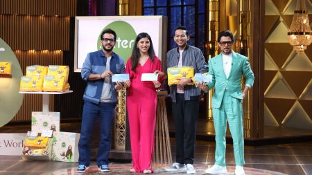 Anupam Mittal teases new father Riesth Agarwal on Shark Tank India