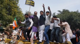 Lok Sabha polls 2024, BJP poll warriors, AAP-Congress alliance, Namo Warriors, who are NAMO warriors, BJP Lok Sabha campaign, Lok Sabha elections 2024, indian express news