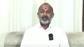 BJP leader Bandi Sanjay Kumar