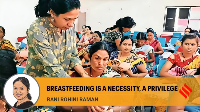 Despite knowing the importance of mother’s milk for the child, for a healthy society and the environment, we now need to understand the struggles of parents, mostly mothers, who walk the tightrope of breastfeeding while working (File Photo)