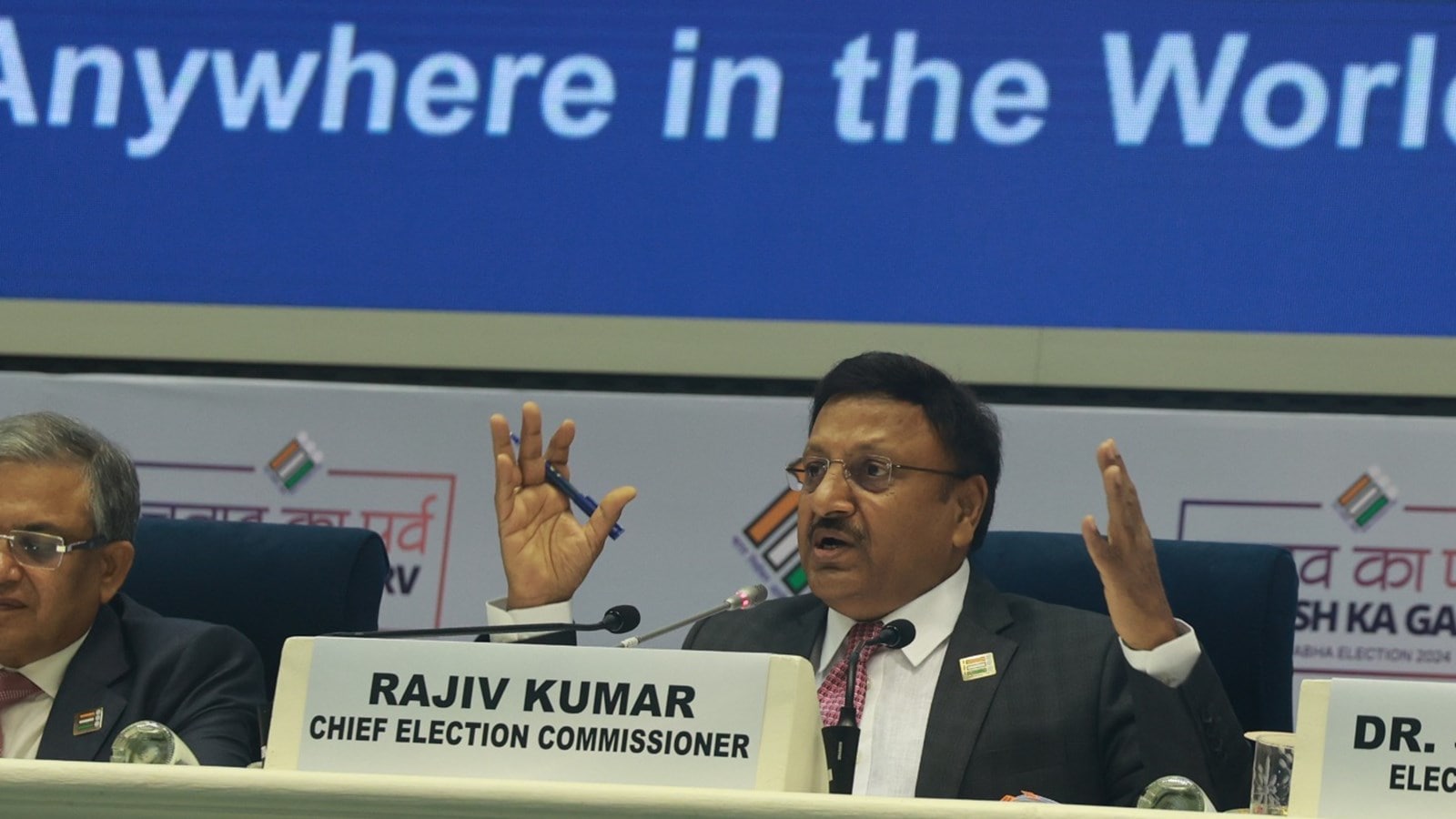 CEC Rajiv Kumar Uses Poetry To Rebut Criticism Of EVMs | Elections News ...