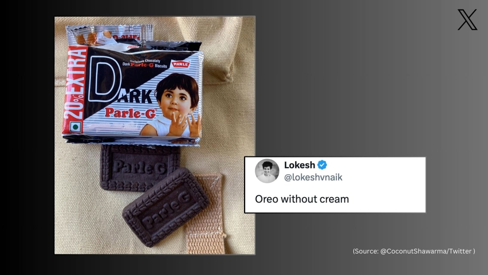 Dark Parle-G: Viral picture gives a chocolate twist to 90s favourite ...