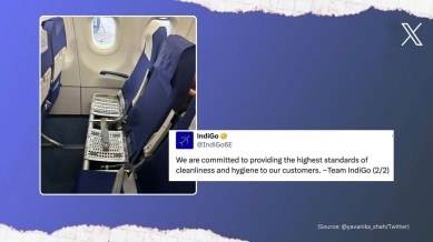 Passenger finds cushionless seats on IndiGo flight