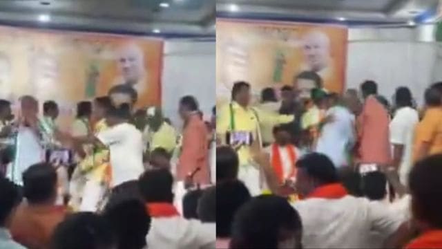 Clash between JDS and BJP workers