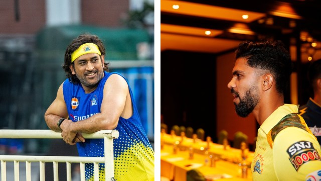 CSK captaincy news: Ruturaj Gaikwad replaced MS Dhoni as Chennai Super Kings captain ahead of IPL 2024. (PHOTOS via CSK, IPL X)