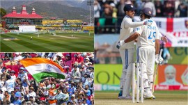 Rohit Gill Dharamsala India vs England