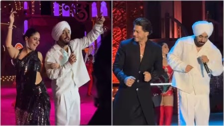 Diljit Dosanjh treats fans to a hilarious dub video, offering glimpses of his performance at Anant Ambani and Radhika Merchant's pre-wedding bash. (Photo: Instagram/diljitdosanjh)