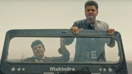 Dr Shiva Rajkumar and Prabhu Deva treat with a new trailer from Karataka Damanaka