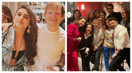 Ed Sheeran, Huma Qureshi, Farah Khan