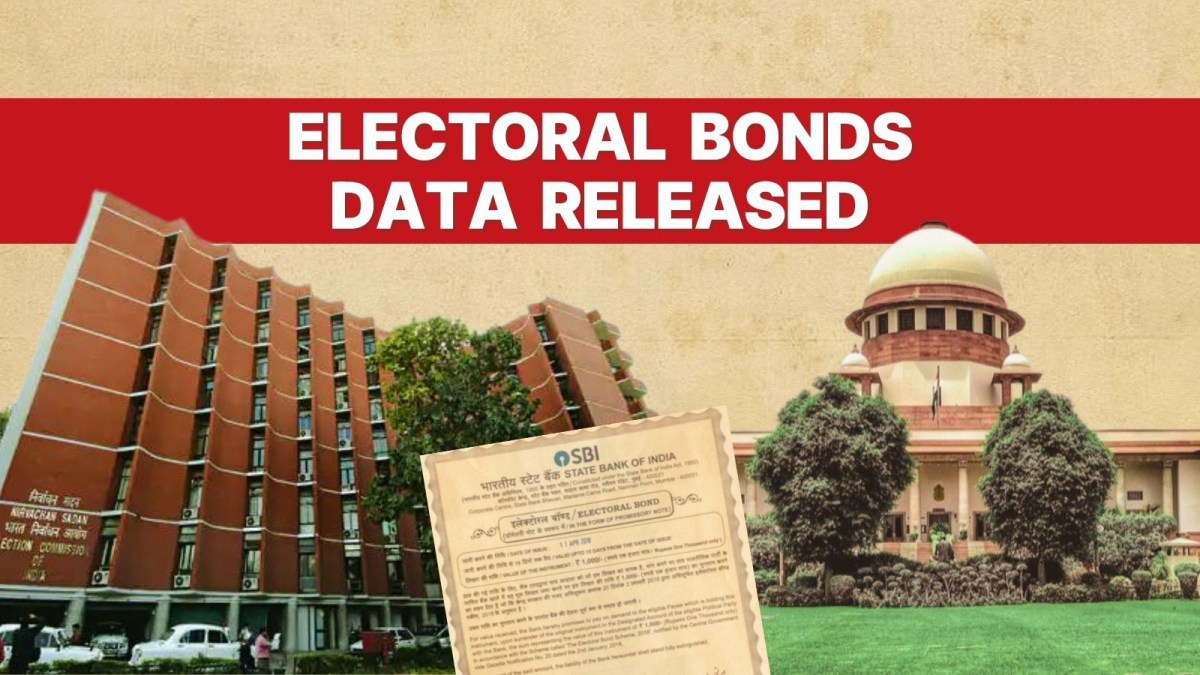 electoral bonds data, electoral bonds data released