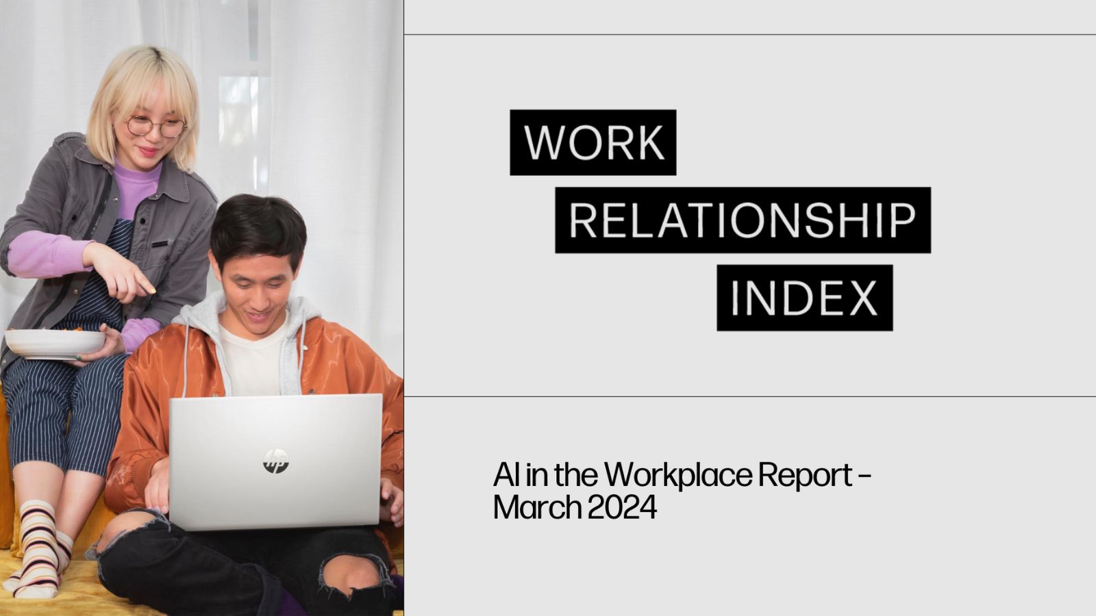 hp study ai work relationship
