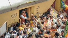 ‘Taking train to karmabhoomi with happy heart’: Shivraj Chouhan returns to LS fray after 20 years