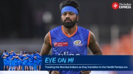 Hardik Pandya IPL 2024: Mumbai Indians’ captain Hardik Pandya during a practice session ahead of the Indian Premier League (IPL) 2024 T20 cricket match between Gujarat Titans and Mumbai Indians, at the Narendra Modi Stadium, in Ahmedabad, Saturday, March 23, 2024. (PTI Photo)