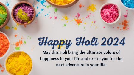 Happy Holi 2024 Wishes, Quotes, Images