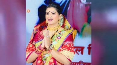 Kajal Hindusthani objectionable speech, Patidar women sentiment, Kajal hindustani, FIR against Kajal Hindusthani, who is Kajal Hindusthani, Gujarat Pradesh Congress Committee, Manoj Panara complained against Hindustani, indian express news