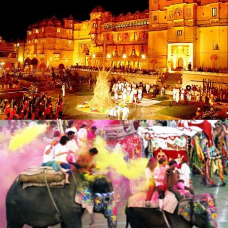 Holi 2024 long weekend travel Udaipur and Jaipur, Rajasthan (Source: Incredible Indian and Leisure India)