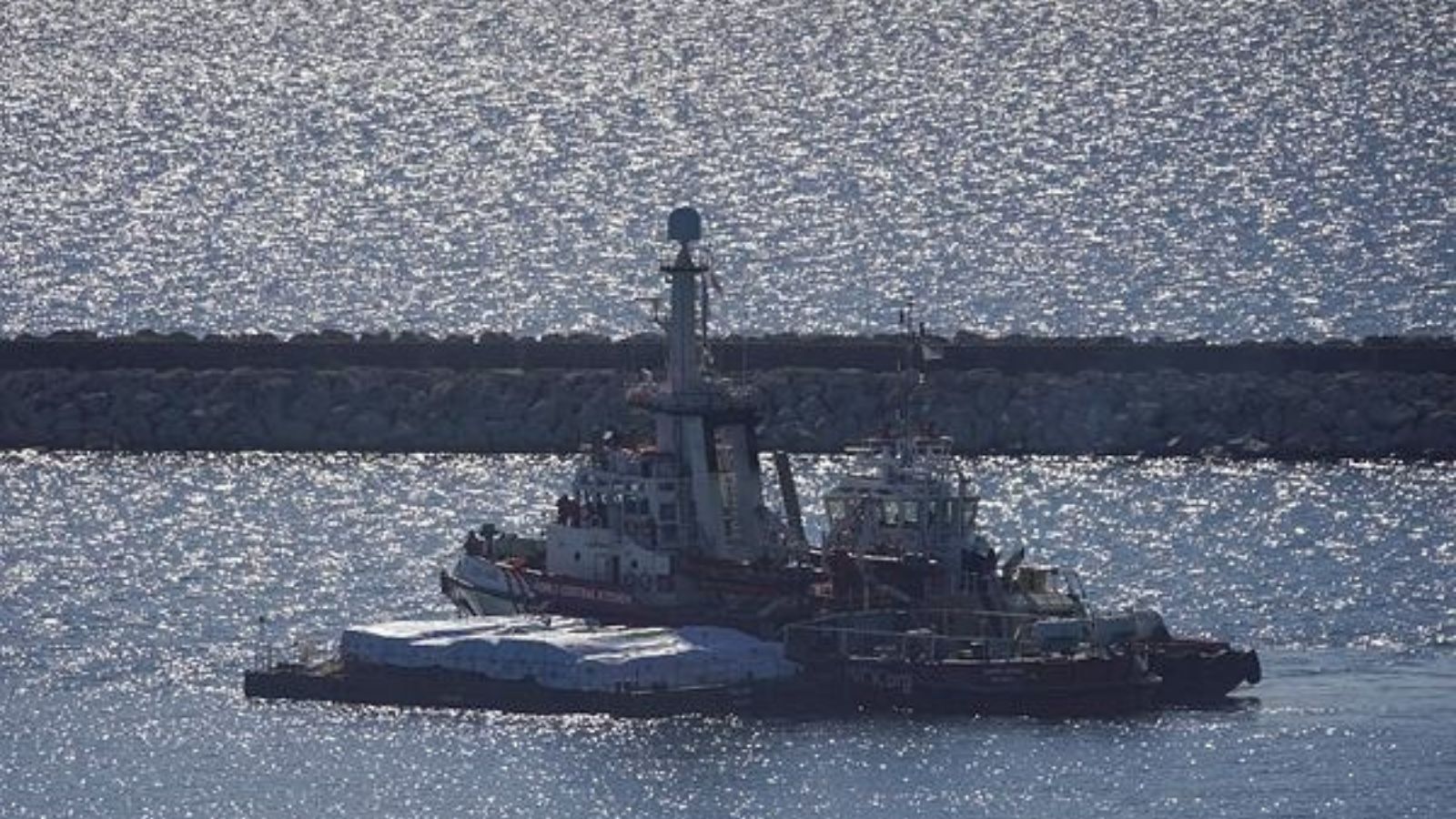 Aid ship from Cyprus for Gaza