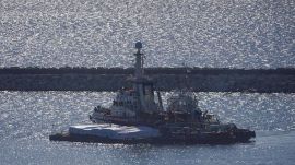 Aid ship from Cyprus for Gaza