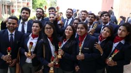 IIM Sirmaur received 11 international offers for summer internship in total, for which students would be working across three countries this summer – Mauritius, Russia and UAE.