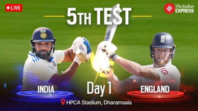 India vs England Live Score: Get IND vs ENG 5th Test Day 1 Live Cricket Score from Himachal Pradesh Cricket Association Stadium, Dharamsala