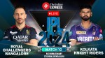 IPL 2024 Live Score: Get Royal Challengers Bengaluru (RCB) vs Kolkata Knight Riders (KKR) Live Score Updates from M. Chinnaswamy Stadium, Bengaluru.