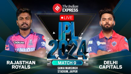 RR vs DC Live Score, IPL 2024
