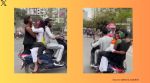 Video of two girls making Holi reel on scooter goes viral