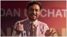 Irrfan Khan in a still from Angrezi Medium.