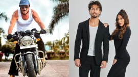 Jackie Shroff- Tiger Shroff- Krishna Shroff