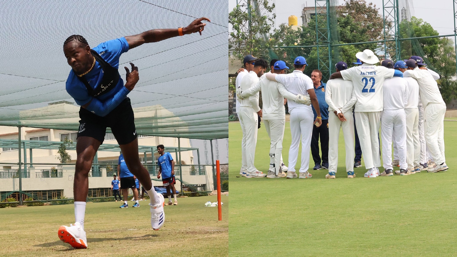 Jofra Archer joins Karnataka team ahead of IPL 2024, breaks stump with ...