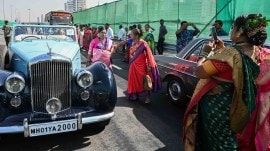 Coastal Road now open to Public: Koli community members first to take corridor trip