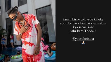 MC Stan YouTube channel hacked