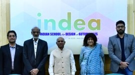 The mentor board of the new school at XLRI
