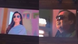 Mukesh Ambani and Nita Ambani as Don.