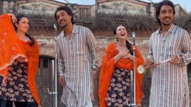 Diljit Dosanjh and Parineeti Chopra star in Amar Singh Chamkila.