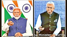 Agaléga airstrip inagurated, Agaléga airstrip, Mauritius, Maldives, Narendra Modi, Ibrahim Mohamed Solih, Pravind Jugnauth, Indian express explained, explained news, explained articles