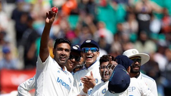 WTC 2023-25:R Ashwin's brilliant performance with the ball led India to the win in Dharamsala.