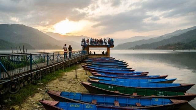 Pokhara, Nepals tourism capital, Nepal tourism, Nepal tourism destination, Nepal govt, Himalayan nation, picturesque Phewa Lake, Pushpa Kamal Dahal, Pokhara Mayor Dhanaraj Acharya, indian express news
