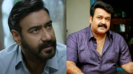 Ajay Devgn and Mohanlal in Drishyam