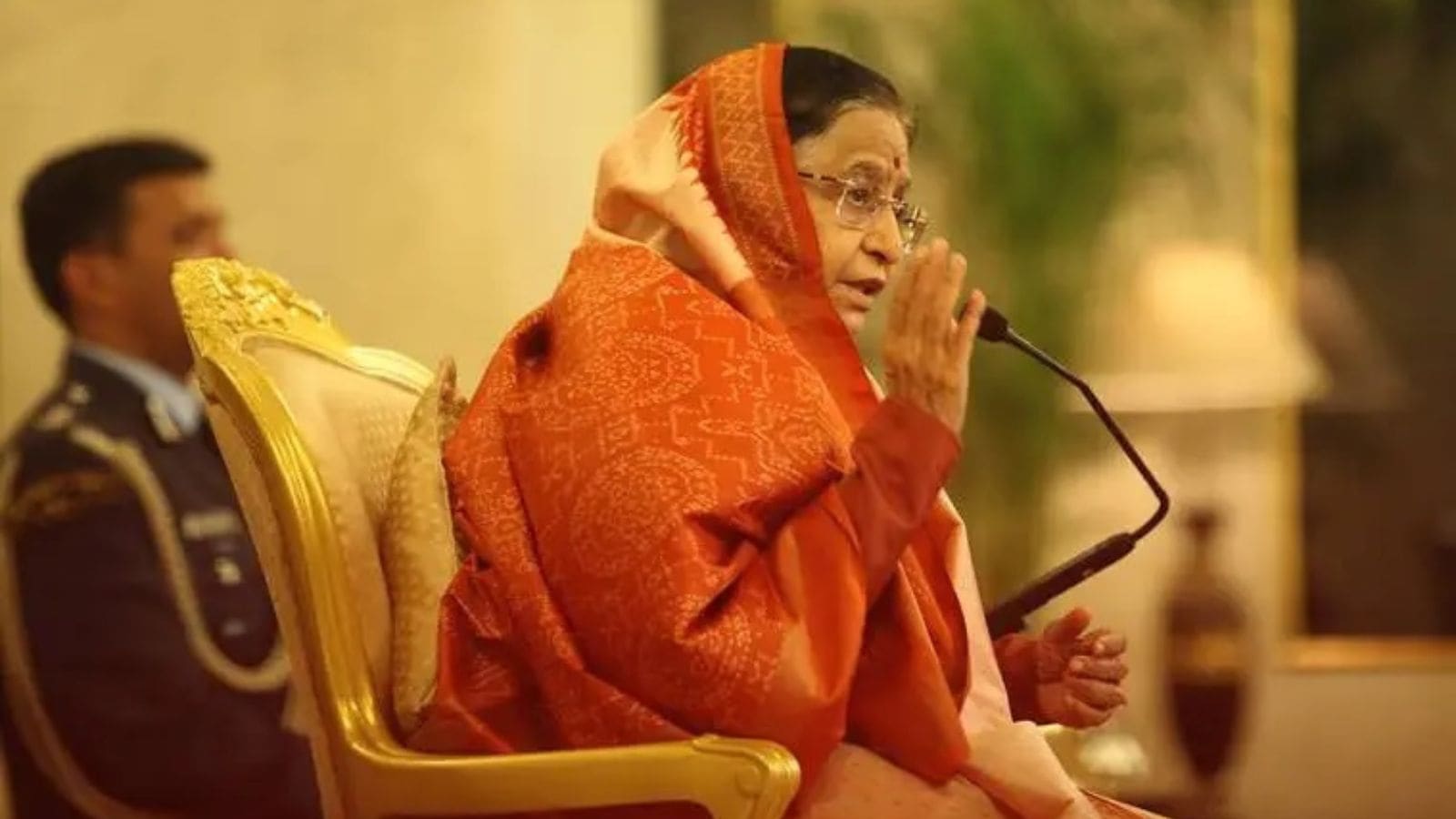 pratibha patil, former president of india