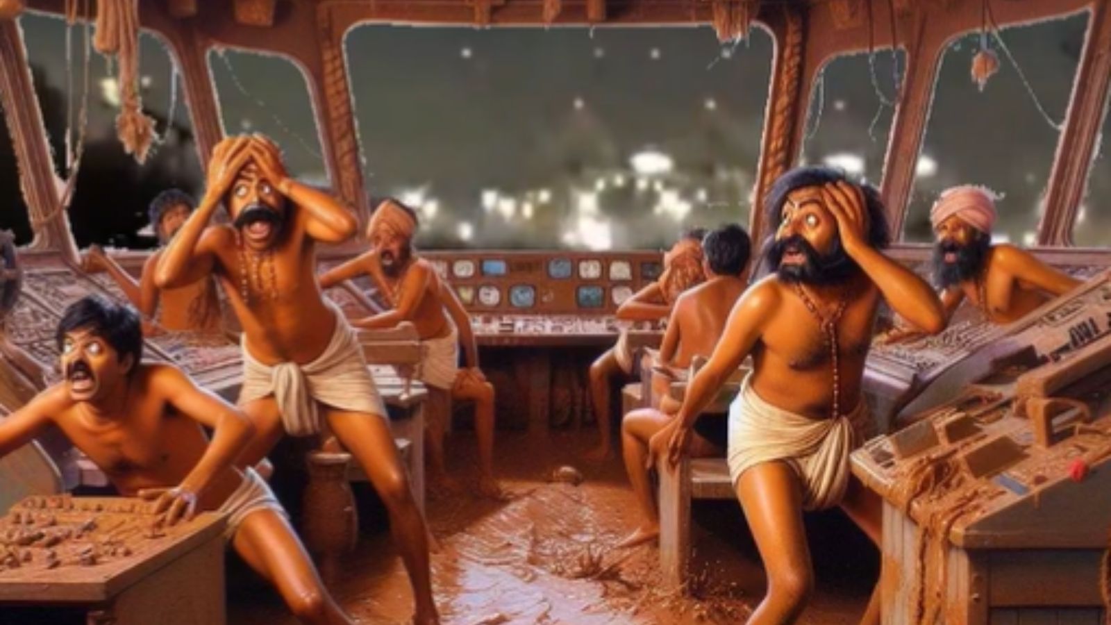 Baltimore bridge collapse: Netizens slam 'racist' cartoon on DALI ship's all-Indian crew | World News - Vimarsana News