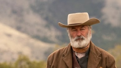 Alec Baldwin in a still from Rust